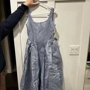 Sister Jane powder blue midi dress.  Size small